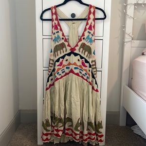 Free People Embroidered Dress